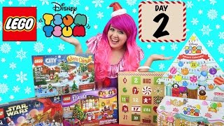 Day 2  LEGO amp Tsum Tsum Advent Calendars 2016  COUNTDOWN TO CHRISTMAS  KiMMi THE CLOWN [upl. by Fanchan429]