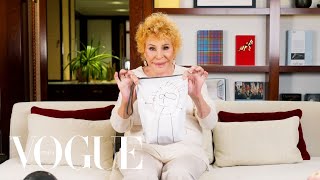 Ornella Vanoni rivela cosa custodisce nella sua borsa  Vogue Italia [upl. by Pinchas]