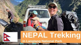 Himalaya Trek with Kids Adventure in Langtang National Park🇳🇵 [upl. by Carrington]