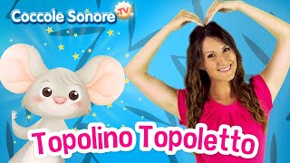 Topolino Topoletto  Balliamo con Greta  Canzoni per bambini di Coccole Sonore [upl. by Osithe]