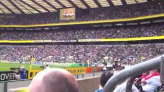 Worlds messiest Mexican wave  Twickenham Stadium 040910 [upl. by Alyda]