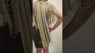 Crochet Shoulder Cape Pattern [upl. by Yasmin]