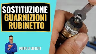 Come sostituire le guarnizioni di un miscelatore con manopole TUTORIAL [upl. by Enia193]