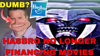 WERE COOKED Hasbro Stops Financing Transformers Movies [upl. by Aigroeg582]