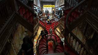 Livraria Lello in Porto Portugal [upl. by Karlotta]