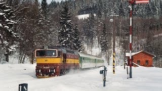 Čtvero ročních období na trati Liberec  Česká Lípa [upl. by Htedirem114]