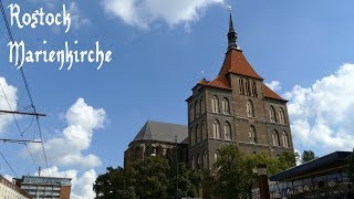 die Marienkirche in Rostock Astronomische Uhr Glockenspiel [upl. by Aekal]