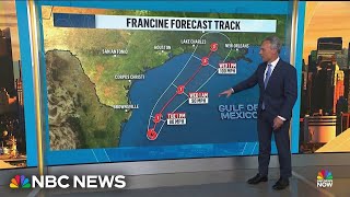 Francine expected to intensify to Category 2 hurricane as it approaches Gulf Coast [upl. by Slade243]