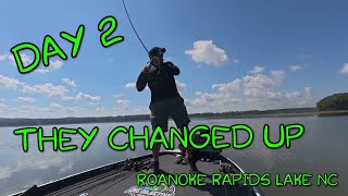 Fall Bass Fishing On Roanoke Rapids Lake  Day 2 [upl. by Ehsom]