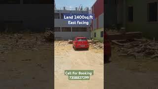 40 x 60 East Facing Land For Sale l hosur alasanatham l Residential Area l fully developed villa [upl. by Nallak]