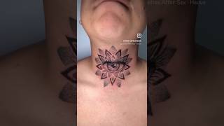 Tatuaje en el cuello Dotwork [upl. by Azrim]