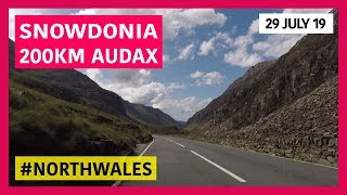 A spectacular ride around Snowdonia National Park  A 200KM BIKE RIDE [upl. by Ellehcir]