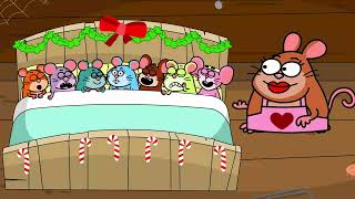 ♪ ♪ Christmas Song for Kids  Santa Mouse  Hooray Kids Songs amp Nursery Rhymes  Christmas Carol [upl. by Silvia359]