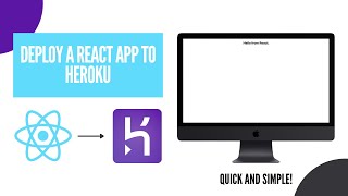 How to Deploy a React App to Heroku [upl. by Ecirrehs]