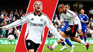 Goal Of The Month WINNER  ALL ANGLES  Emile Smith Rowes First Goal For Fulham [upl. by Pascale]