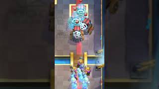 SPARKY VS THREE MUSKETEERS  clashroyale [upl. by Rothwell]