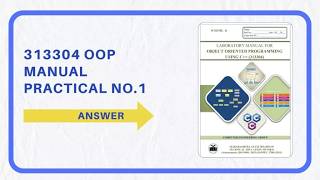 OOPOBJECT ORIENTED PROGRAMMING manual answer  k scheme msbte  OOP  3rd semester 313304 [upl. by Kimmel884]