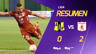 Alianza Petrolera vs América Resumen y goles  Liga BetPlay Dimayor 20222  Fecha 18 [upl. by Erhart]