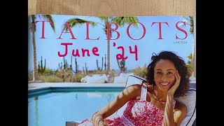 TALBOTS CATALOG🌴JUNE 2024👜WOMENS CLOTHING SIZES 024👗 [upl. by Lemej861]