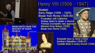 25 Henry VIII and the English Reformation [upl. by Klara]