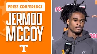 Tennessee Footballs Jermod McCoy recaps NC State win and previews Kent State I Volquest I GBO [upl. by Verada]