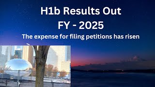 H1b Lottery Results Out FY 2025  Petition Cost [upl. by Pedroza]