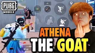 WHY ATHENA is THE GOAT 🐐 PUBG MOBILE [upl. by Ikram530]