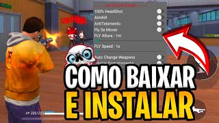 COMO BAIXAR HACK NO FREE FIRE EM 2024 DE MOD MENU COM FFH4X PELO MEDIAFIRE COM LINK DIRETO [upl. by Ahsiener]