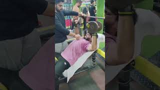 Chest workout at gym and deadlift [upl. by Fitts]