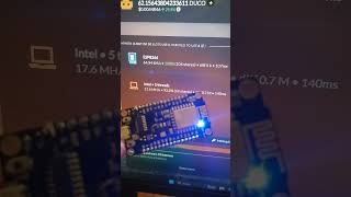 DuinoCoin mining ESP8266 [upl. by Micco]