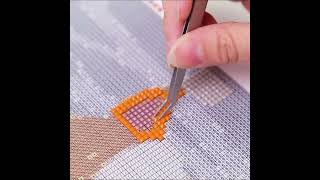 Broderie diamant  tuto rapide [upl. by Faruq134]