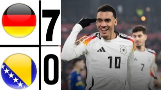 GERMANY 70 BOSNIA  Extended Highlights UEFA NATIONLEAGUE  Deutschland  Bosnien 70 [upl. by Dietsche]