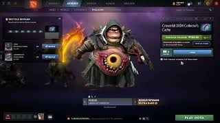 Dota 2 08 17 2024 14 46 48 307 Crownfall Collectors Cache Treasure 3rd Opening [upl. by Eehsar]