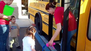 Two Year Olds Trip to Bus on Fun Friday [upl. by Apthorp570]