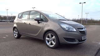 2015 Vauxhall Meriva 14i Turbo 120 Exclusiv AC StartUp and Full Vehicle Tour [upl. by Kaela]