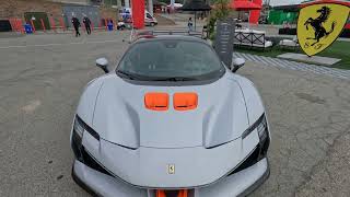 SF90XX walk around Ferrari Challenge Laguna Seca 2024 [upl. by Dugas461]