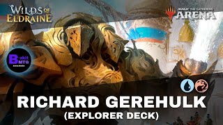 IZZET TORRENTIAL GEARHULK  MAGMA OPUS 🔵🔴 Wilds of Eldraine ExplorerITA MTGA by Bizkit [upl. by Yssac]