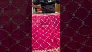 🔥Latest Designer Pittun Work Saree saree ytshorts shorts [upl. by Noruq777]