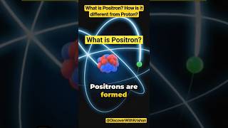 What is Positron How is it different from Proton science positron shorts [upl. by Annej]