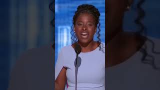 ‘Let us be worthy of’ the American dream Youngest US inaugural poet at DNC [upl. by Ivzt]