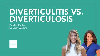 DiverticulITIS vs DiverticulOSIS [upl. by Bosson]