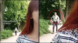 50 Scary Stalkers Caught On Camera Thatll Creep You Out [upl. by Yenor]