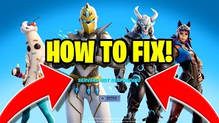 Why is Fortnite Servers Down How to Fix Fortnite Servers Not Responding [upl. by Poole207]