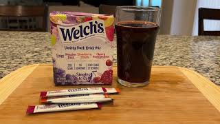 Welchs Singles To Go Variety Pack  Product Review [upl. by Wescott97]