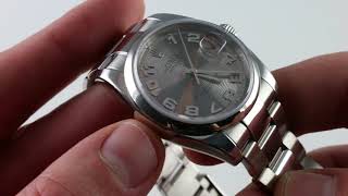 PreOwned Rolex DateJust 116200 Luxury Watch Review [upl. by Zildjian]