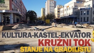 Banja Luka  Kružni tok kod Kulture radovi u toku [upl. by Nicolella]