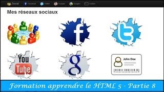 Formation apprendre le HTML 5 Partie 89 [upl. by Alaecim]