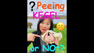 Its not all about Kegels When to Kegel or NOT shorts kegel pee pelvicfloor [upl. by Ushijima]