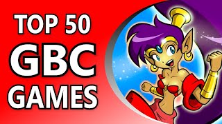 My Top 50 Game Boy Color Games US [upl. by Elmer]