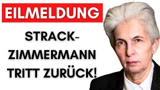 Endlich StrackZimmermann verkündet Rücktritt auf Pressekonferenz [upl. by Kalman]